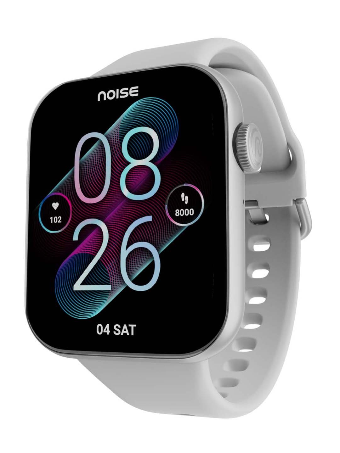 

NOISE ColorFit Impact Smartwatch, Silver