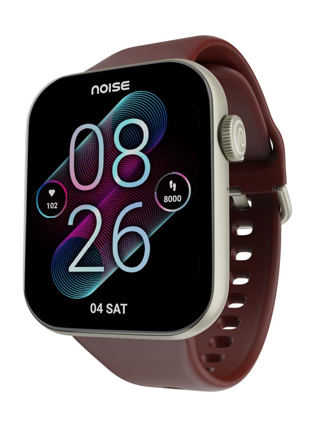 

NOISE ColorFit Impact Smartwatch, Maroon