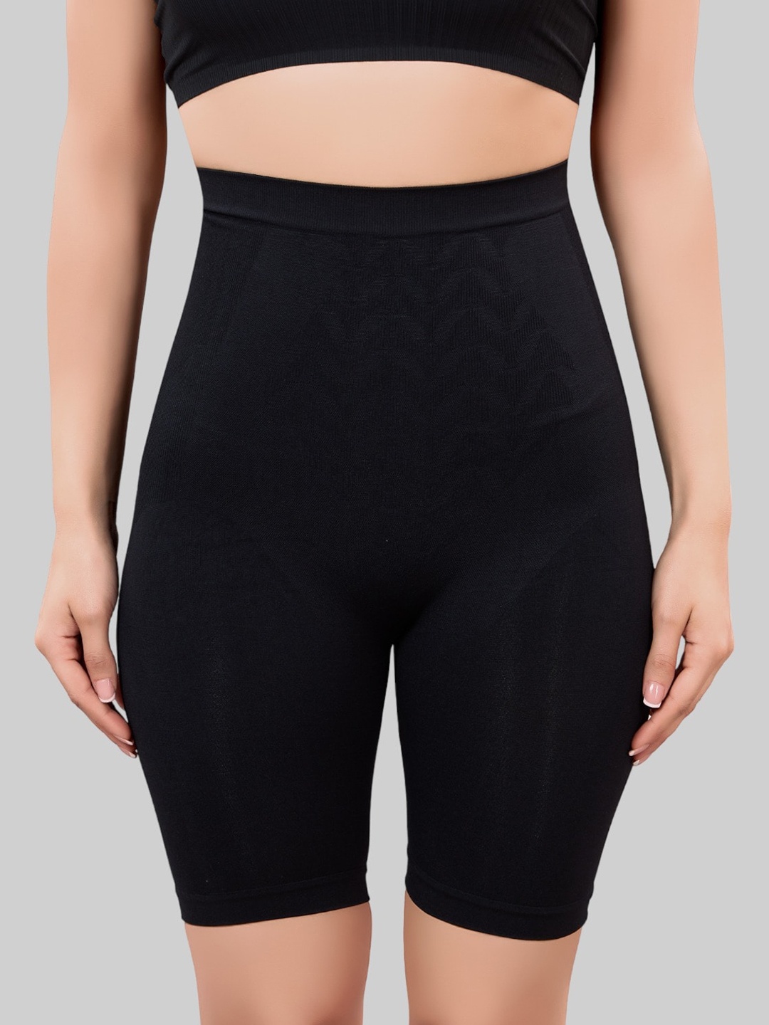 

PLUMBURY High-Rise Tummy & Thigh Shaper, Black