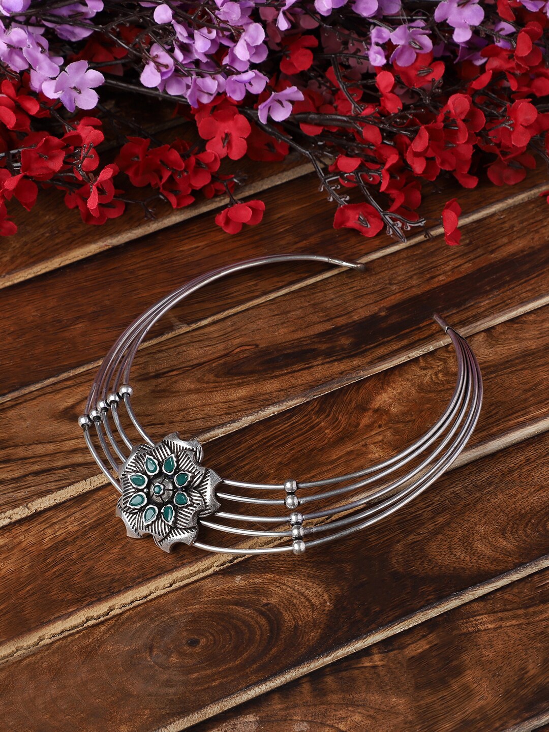 

VENI Silver-Plated Choker Necklace