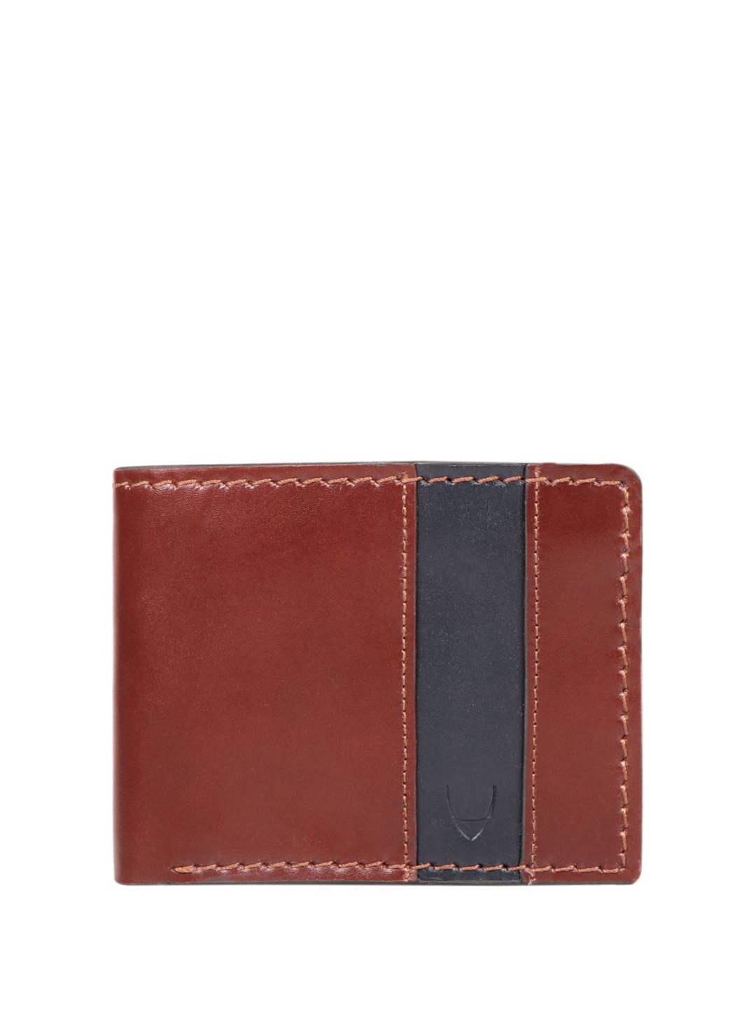 

Hidesign Men Leather Two Fold Wallet, Brown