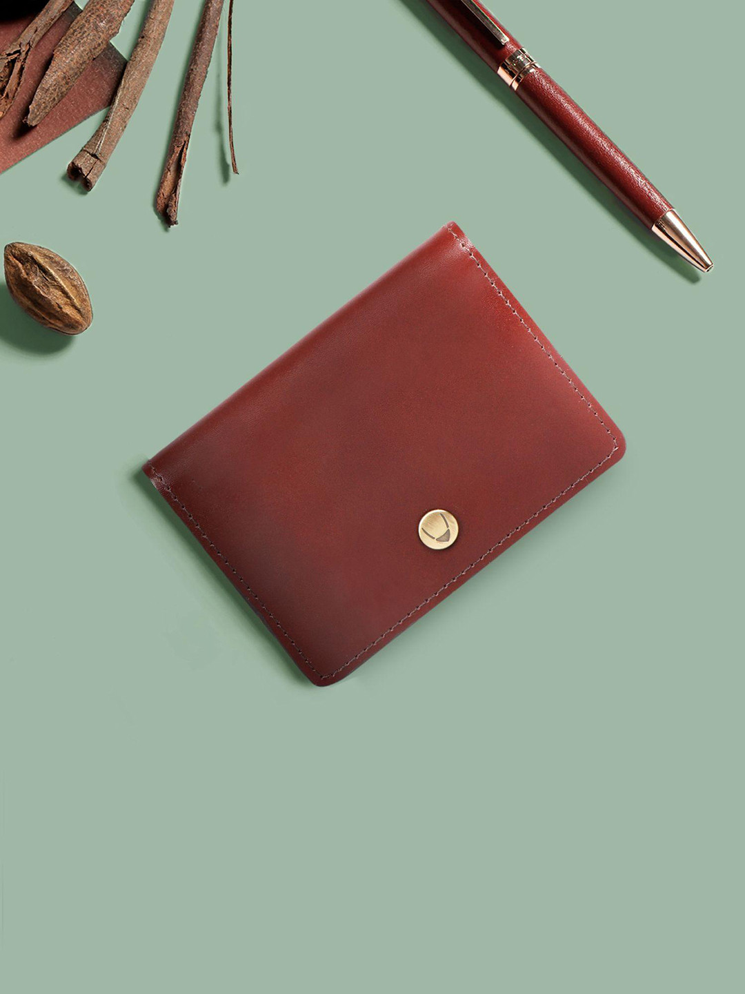 

Hidesign Scooter Men Leather Card Holder, Brown