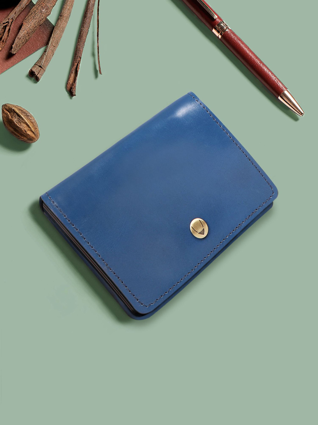 

Hidesign SCOOTER W1 Men's Card Holder - Blue
