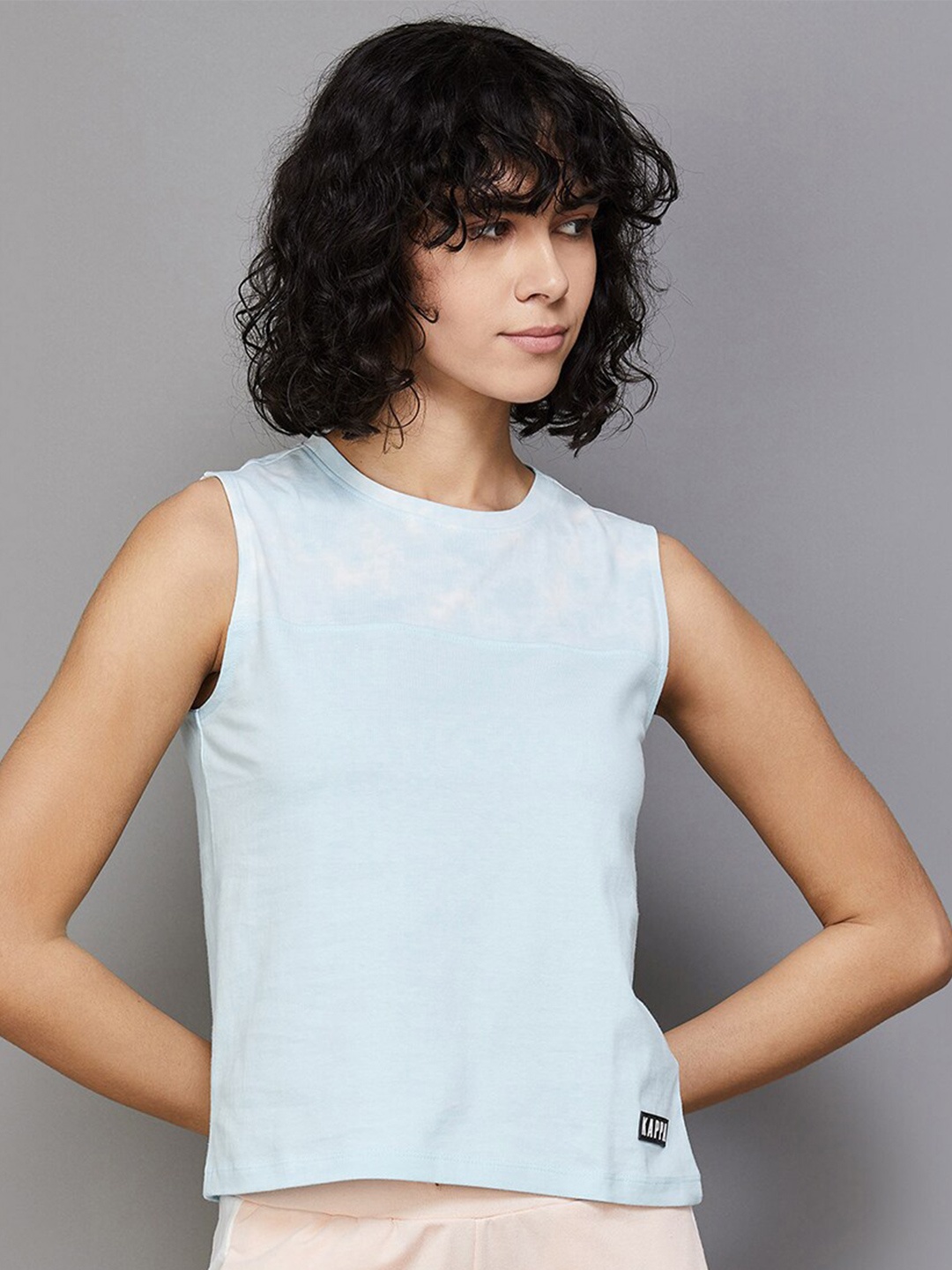 

Kappa Round Neck Sleeveless T-shirt, Blue