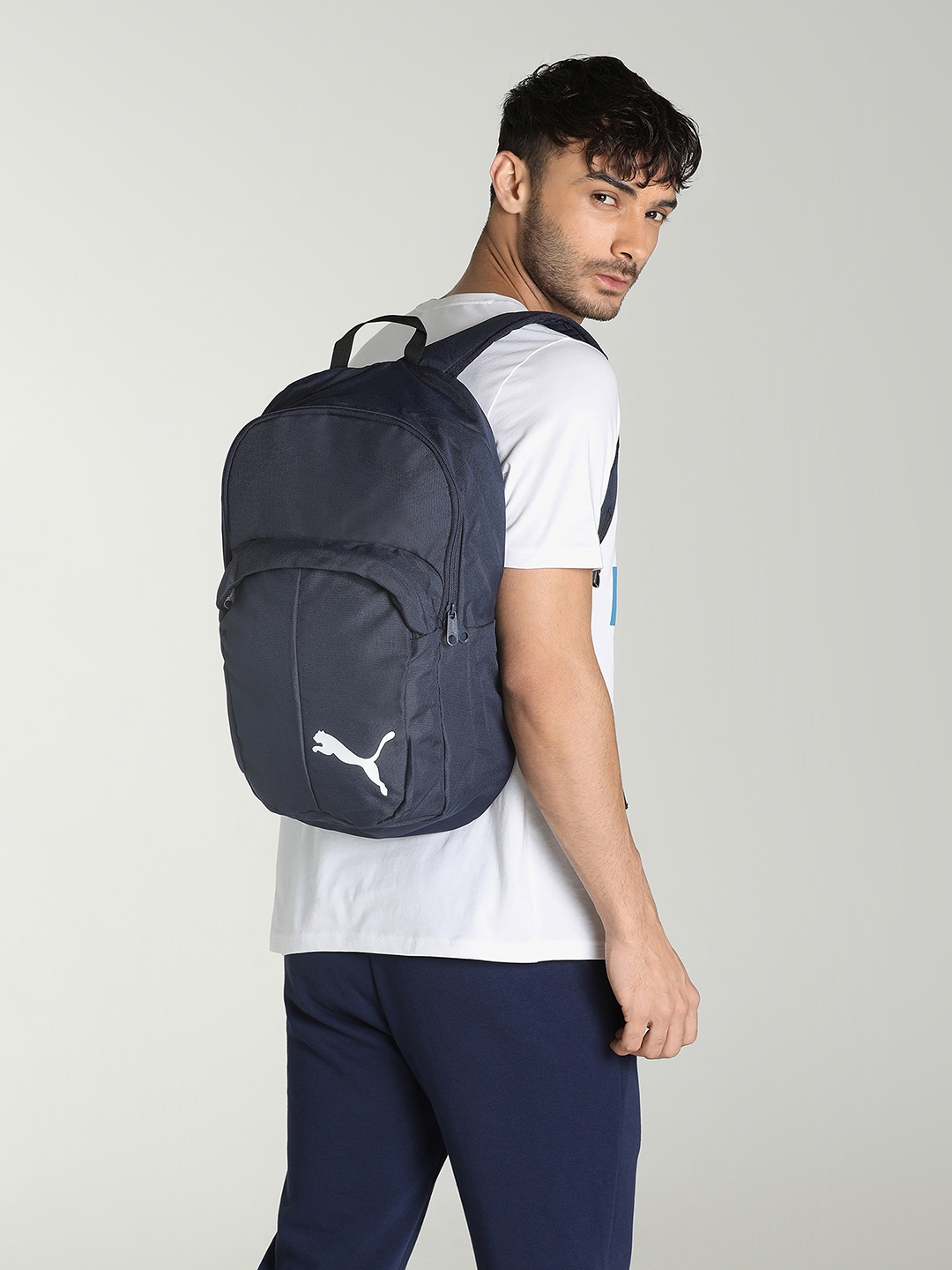 

Puma Unisex Navy Blue Pro Training II Solid Backpack