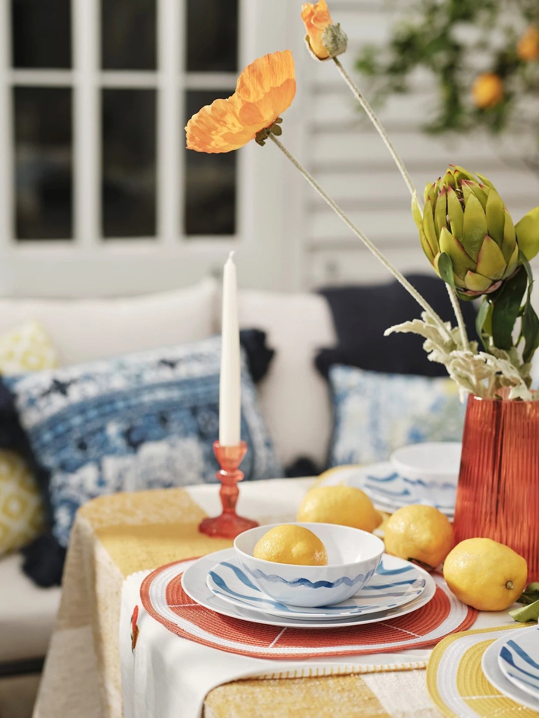 

Marks & Spencer Set Of 4 Multicolour Table Placemats, Multi