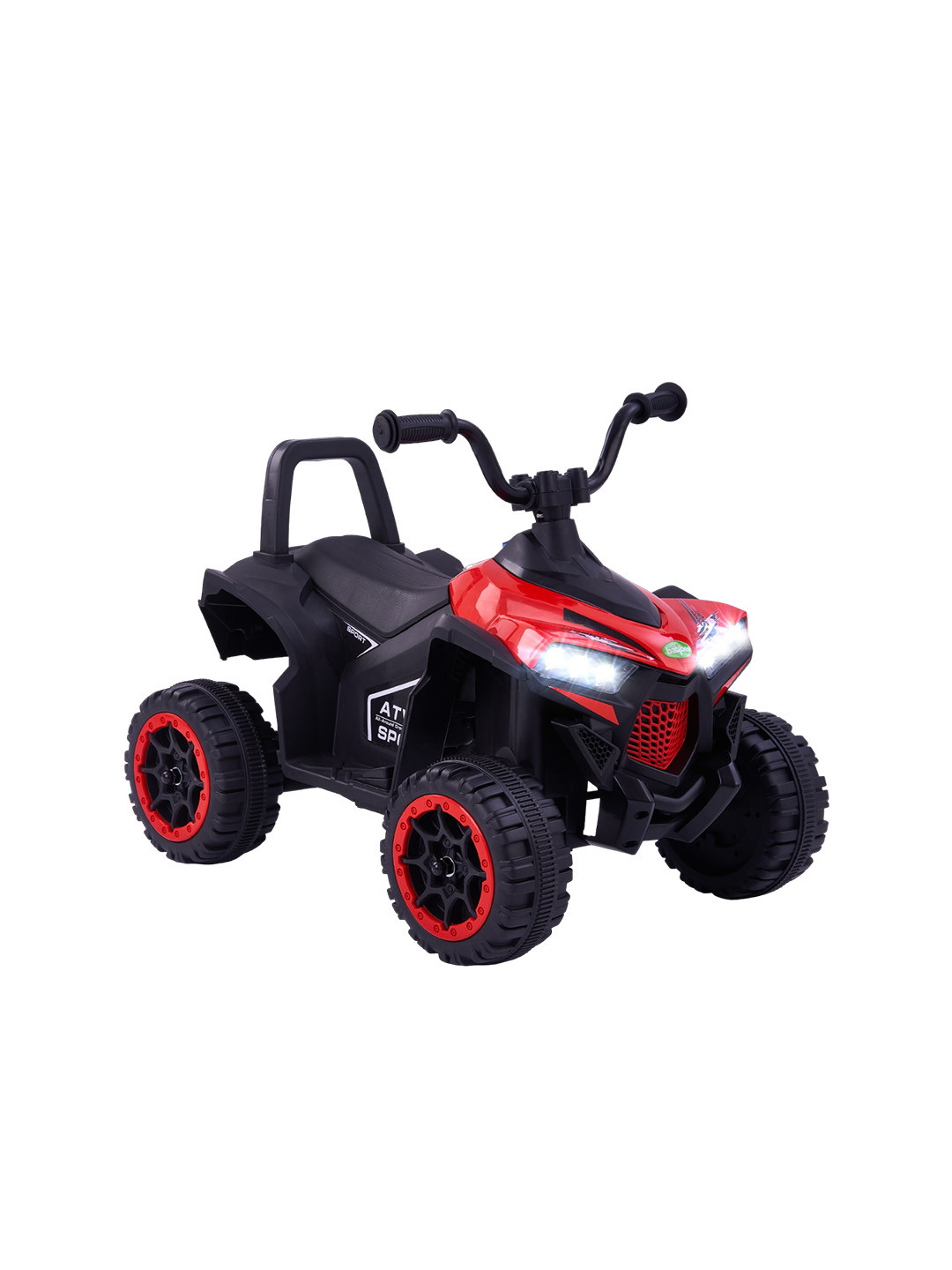 

BAYBEE Kids Monstro ATV Rechargeable Battery-Operated Bike, Red