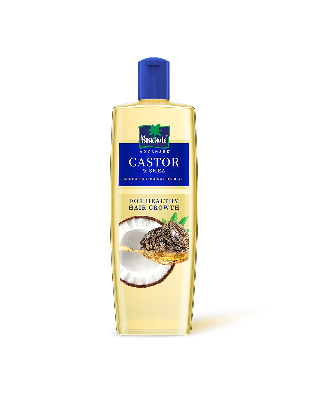 

Parachute Advansed Castor & Shea Enriched Coconut Hair Oil For Healthy Hair Growth - 300ml, Beige