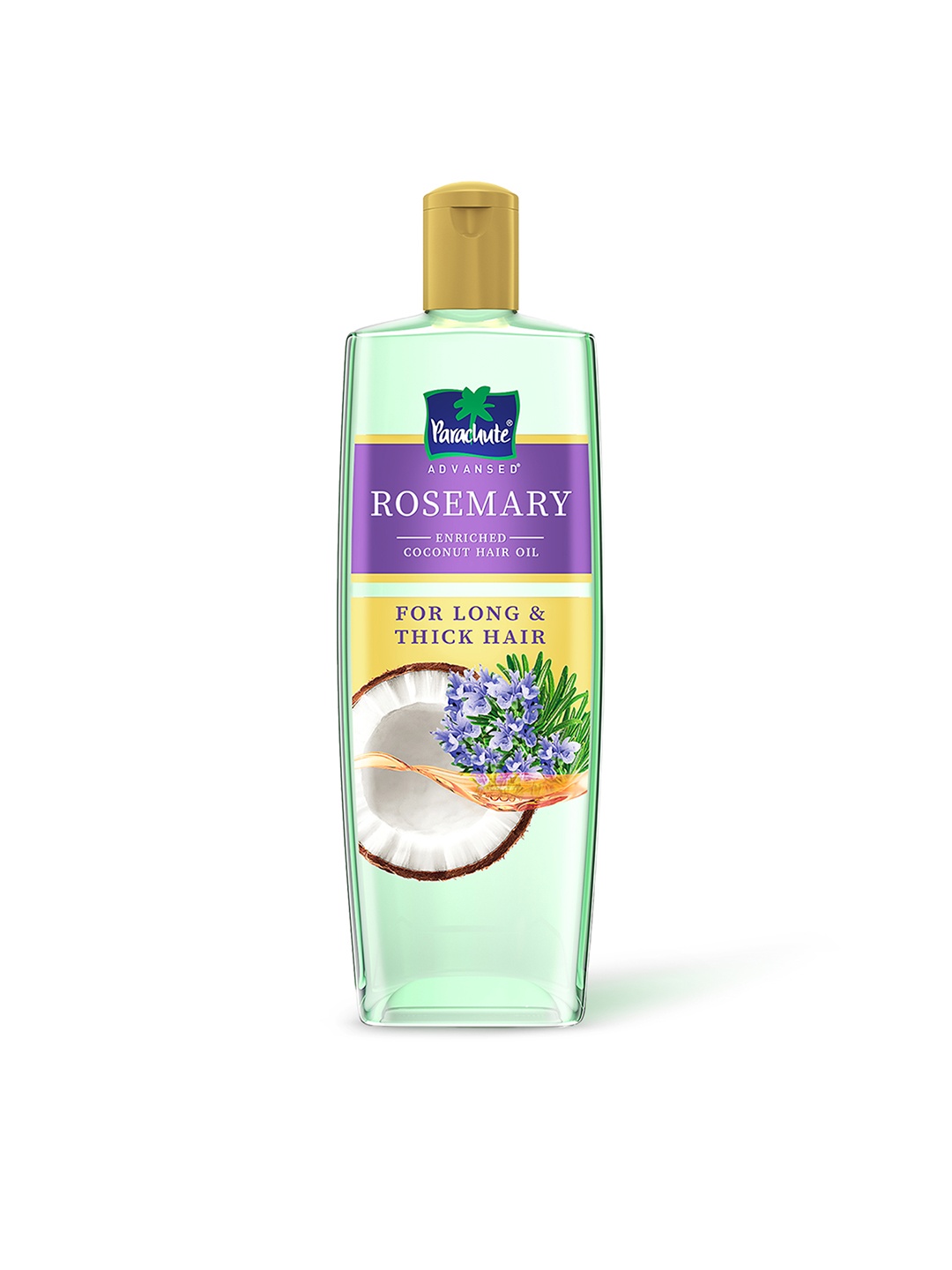 

Parachute Advanced Rosemary-Enriched Coconut Hair Oil - 300 ml, Transparent