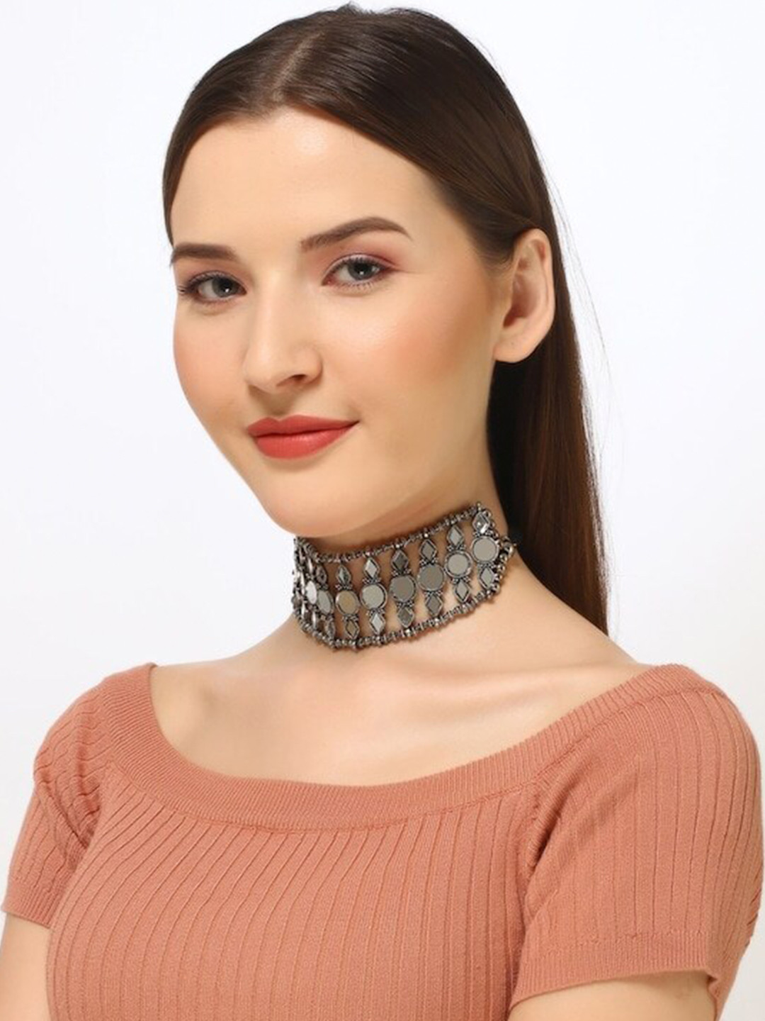 

Infuzze Silver-Plated Necklace