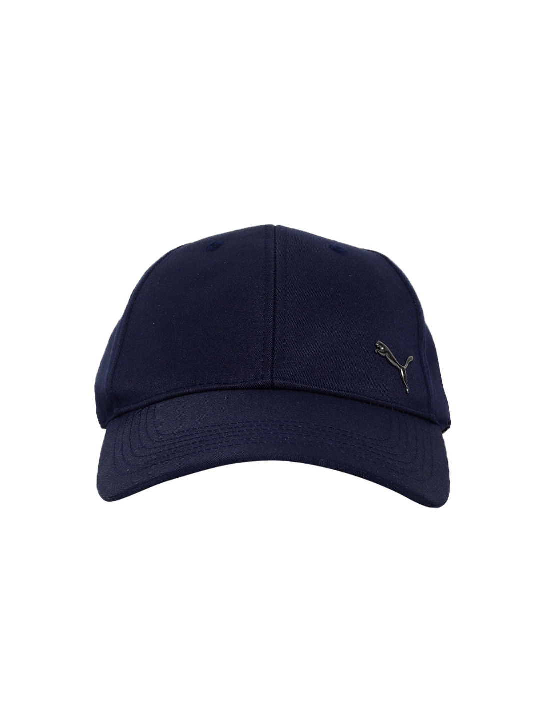 

Puma Unisex Navy Blue Solid Metal Cat Baseball Cap