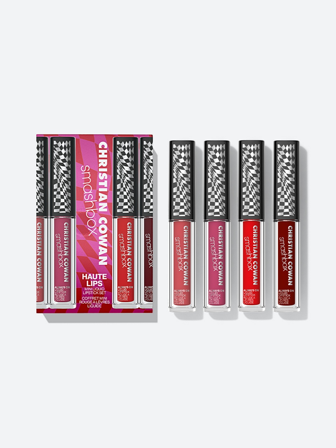 

Smashbox Christian Cowan Haute Lips Mini Liquid Lip Set, Multi