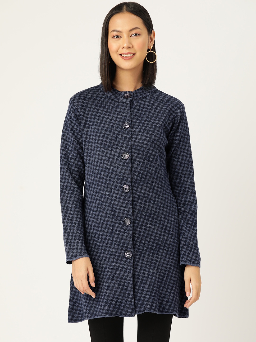 

American Eye Self-Designed Cardigan, Navy blue