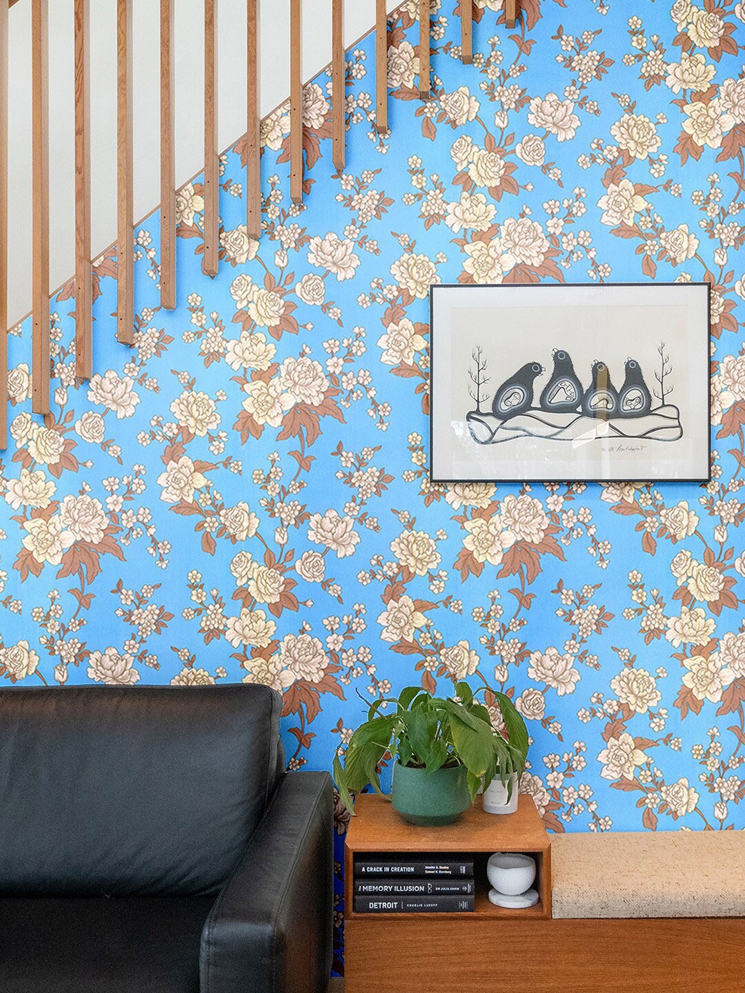 

Asian Paints ezyCR8 Self-Adhesive Peel & Stick Wallpaper (45 x 500 cm), Blue