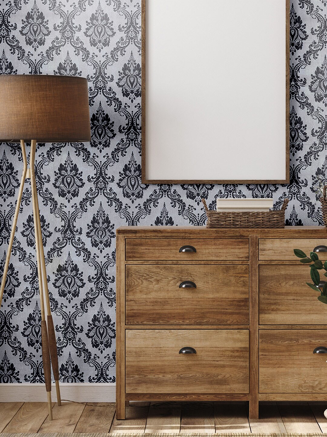

Asian Paints ezyCR8 Self-Adhesive Peel & Stick Wallpaper (45 x 500 cm), Grey