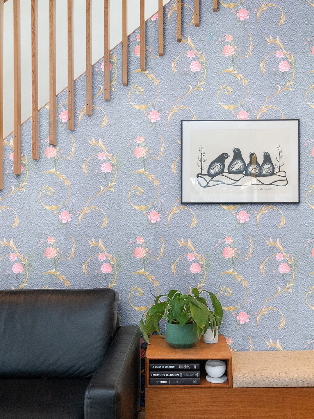 

Asian Paints ezyCR8 Self-Adhesive Peel & Stick Wallpaper (45 x 500 cm), Blue