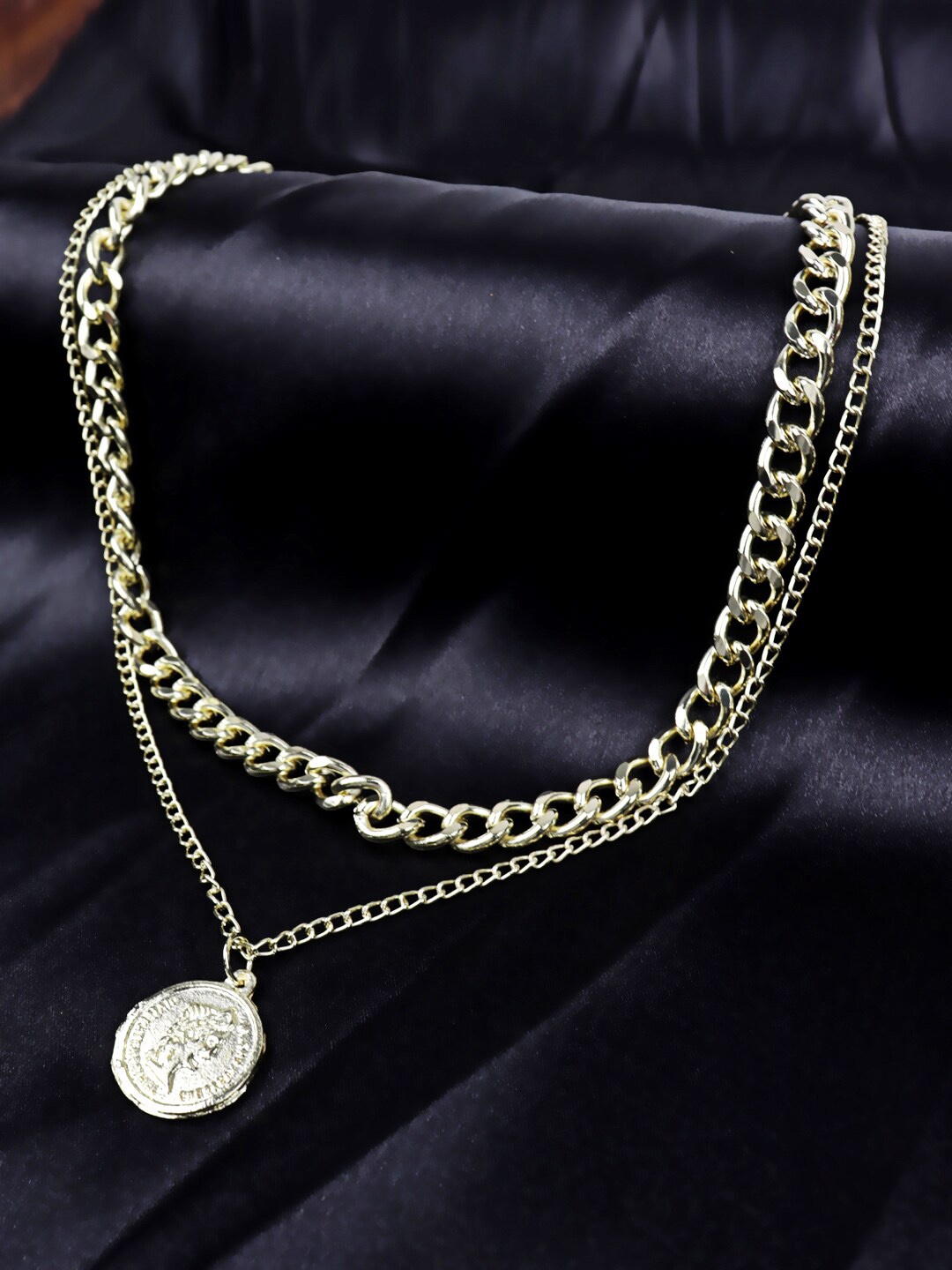 

Krelin Gold-Plated Layered Chain