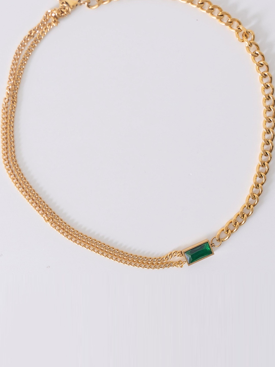 

Krelin Stainless Steel Gold-Plated Choker Chain