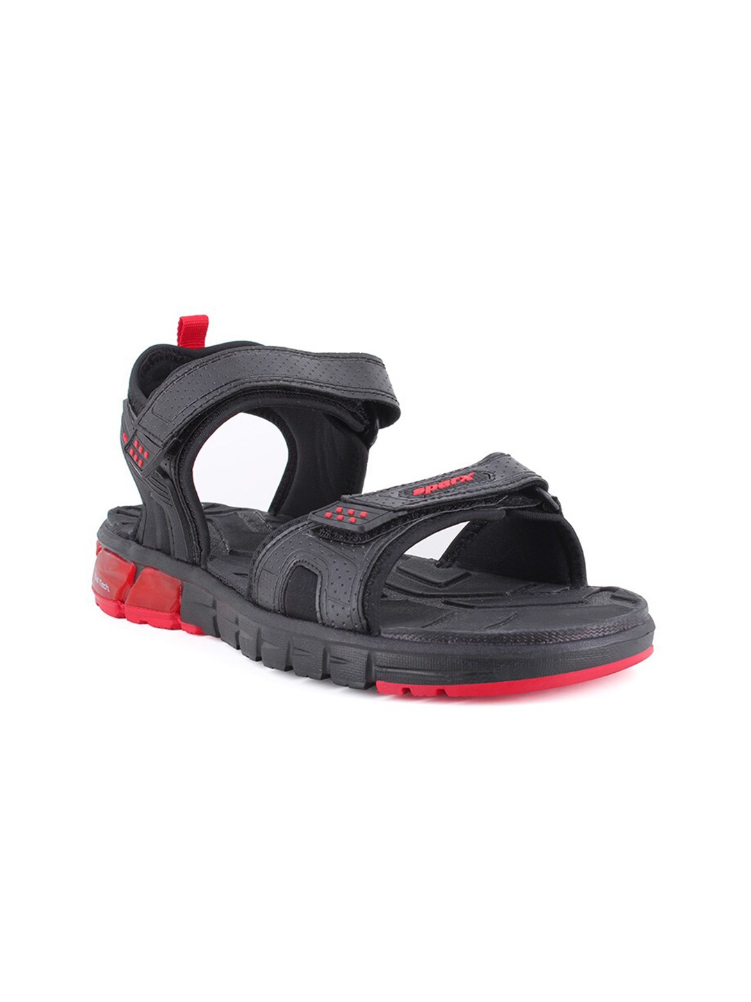 

Sparx Men Velcro Closure Sport Sandals, Black