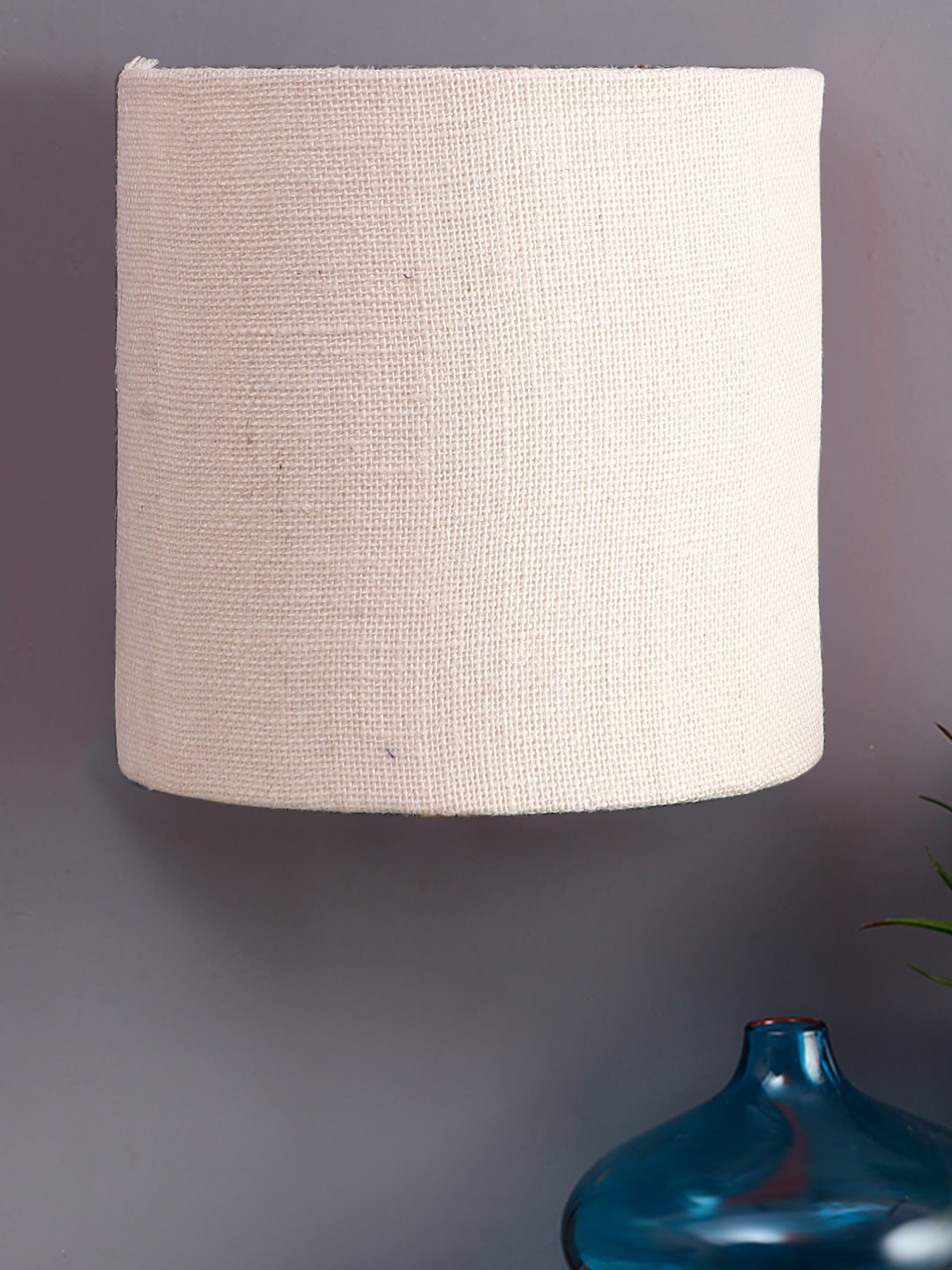 

Devansh White Jute Wall Mounted Lamp