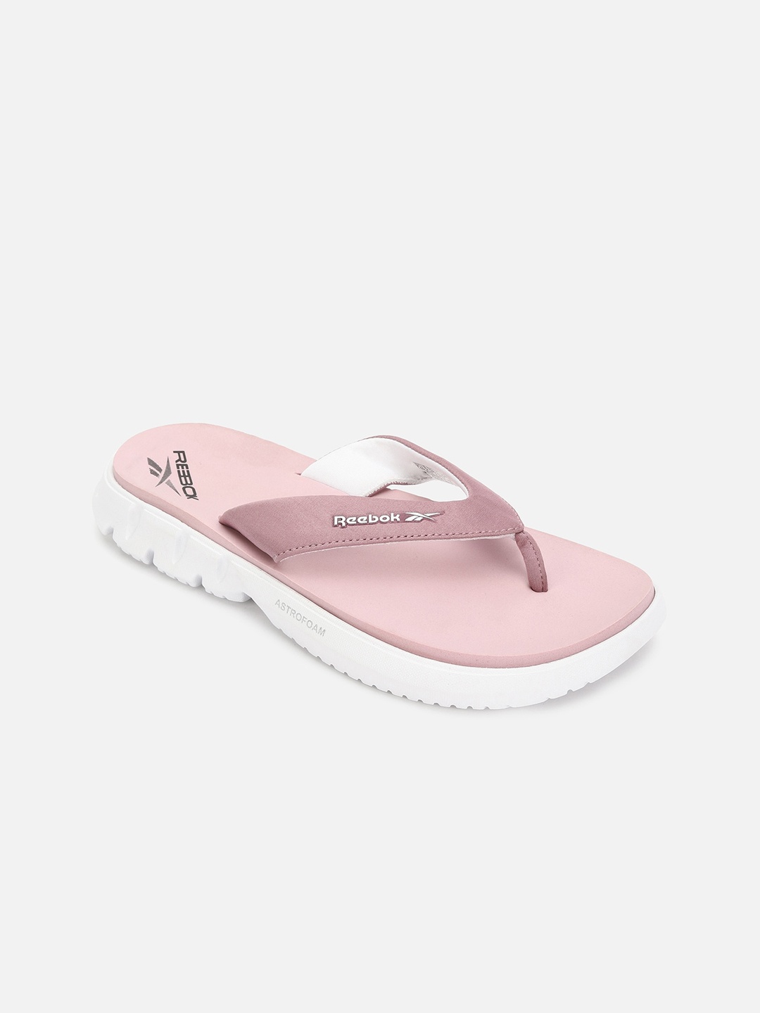 

Reebok Women Reebok Cuba Thong Flip-Flops, Pink