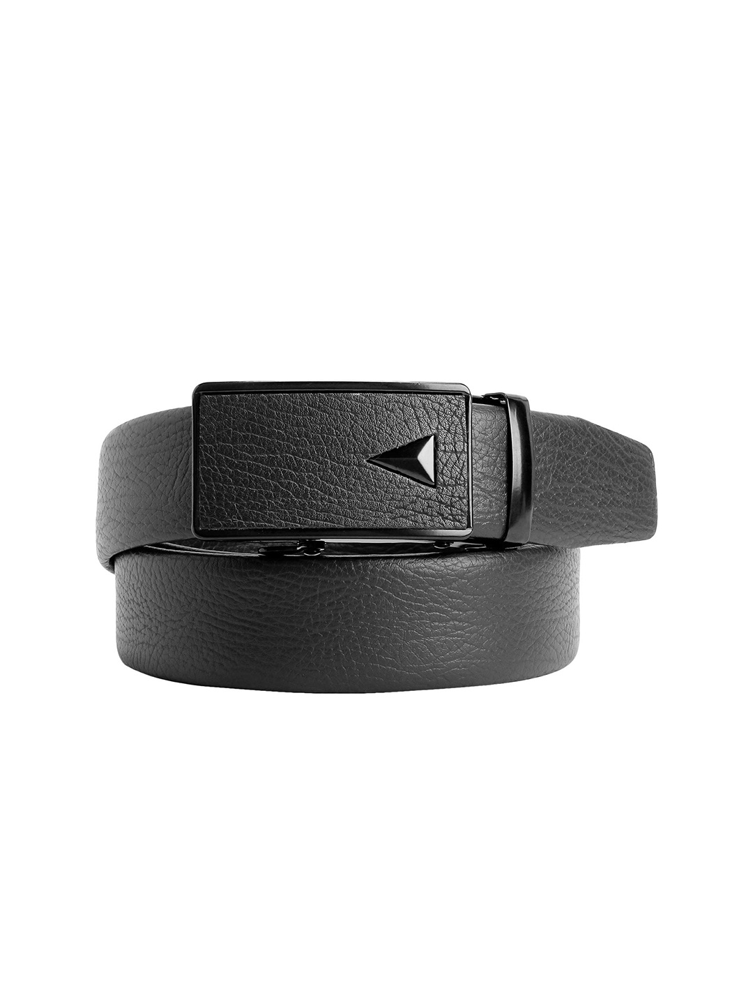 

Zacharias Men Slider Buckle Belt, Black