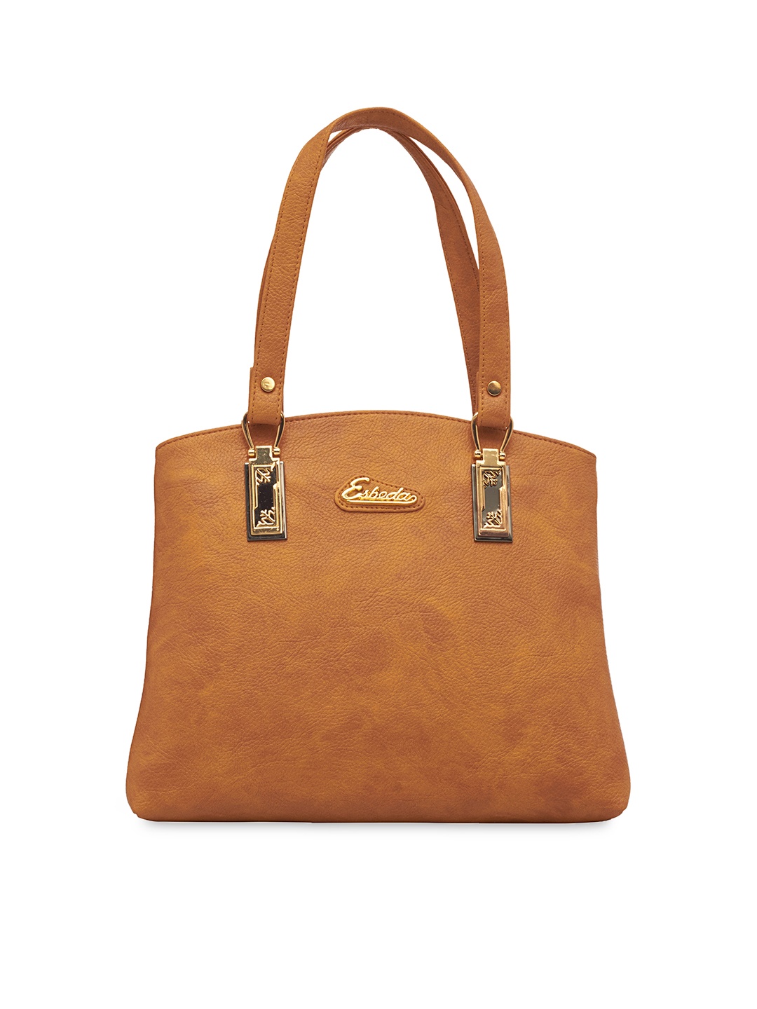 

ESBEDA Tan Solid Shoulder Bag