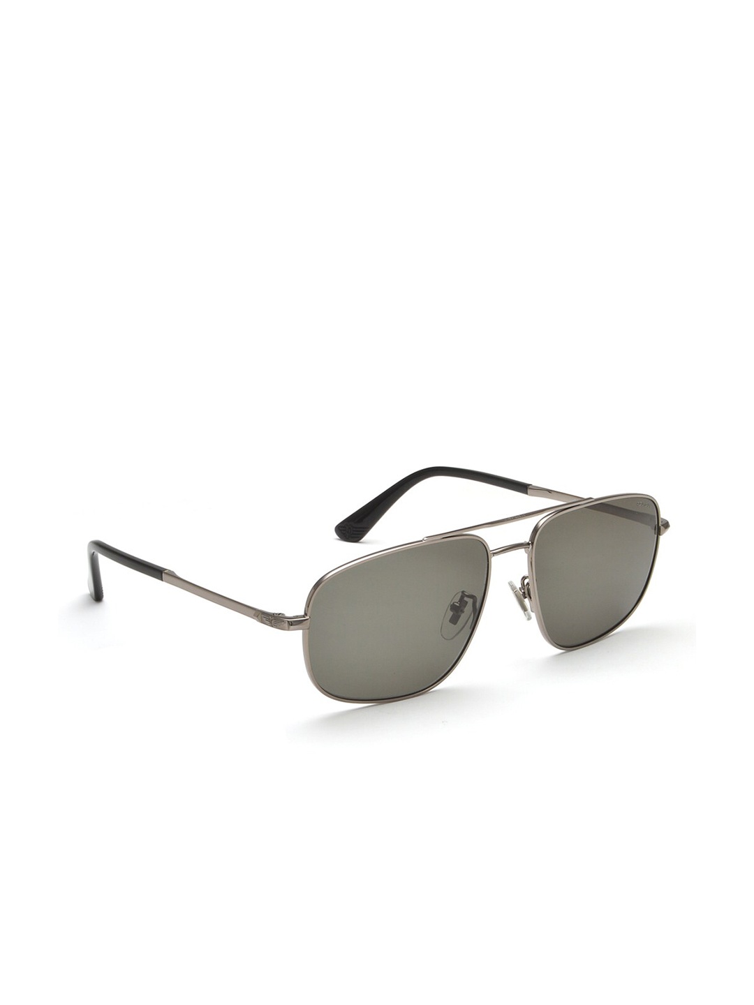 

Police Men Square Sunglasses With UV Protected Lens, Green