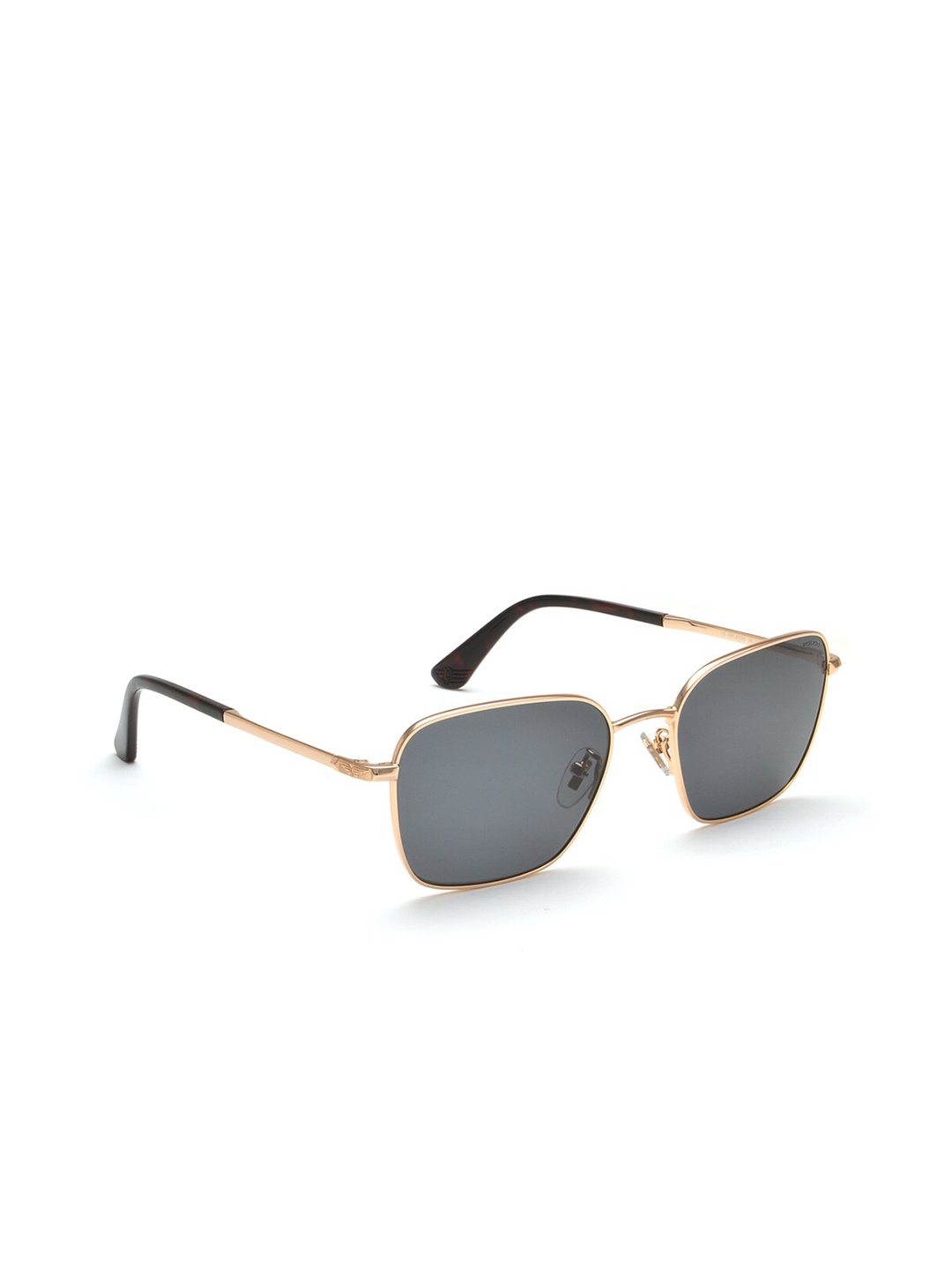 

Police Men Square Sunglasses with UV Protected Lens SPLE03K55300SG, Grey