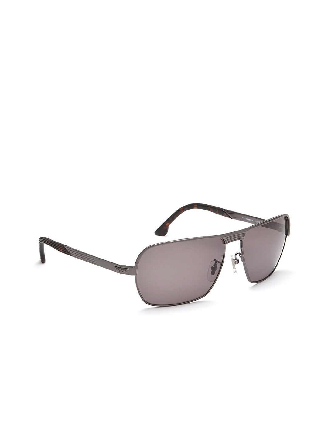 

Police Men Square Sunglasses with UV Protected Lens SPLC36K62568SG, Grey