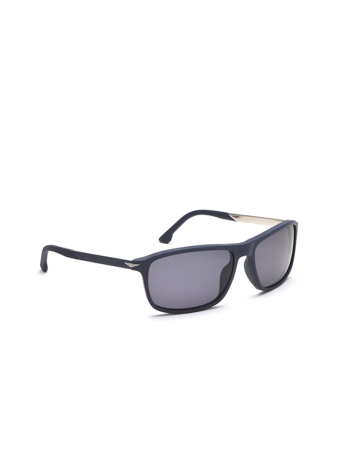 

Police Men Rectangle Sunglasses with UV Protected Lens, Blue