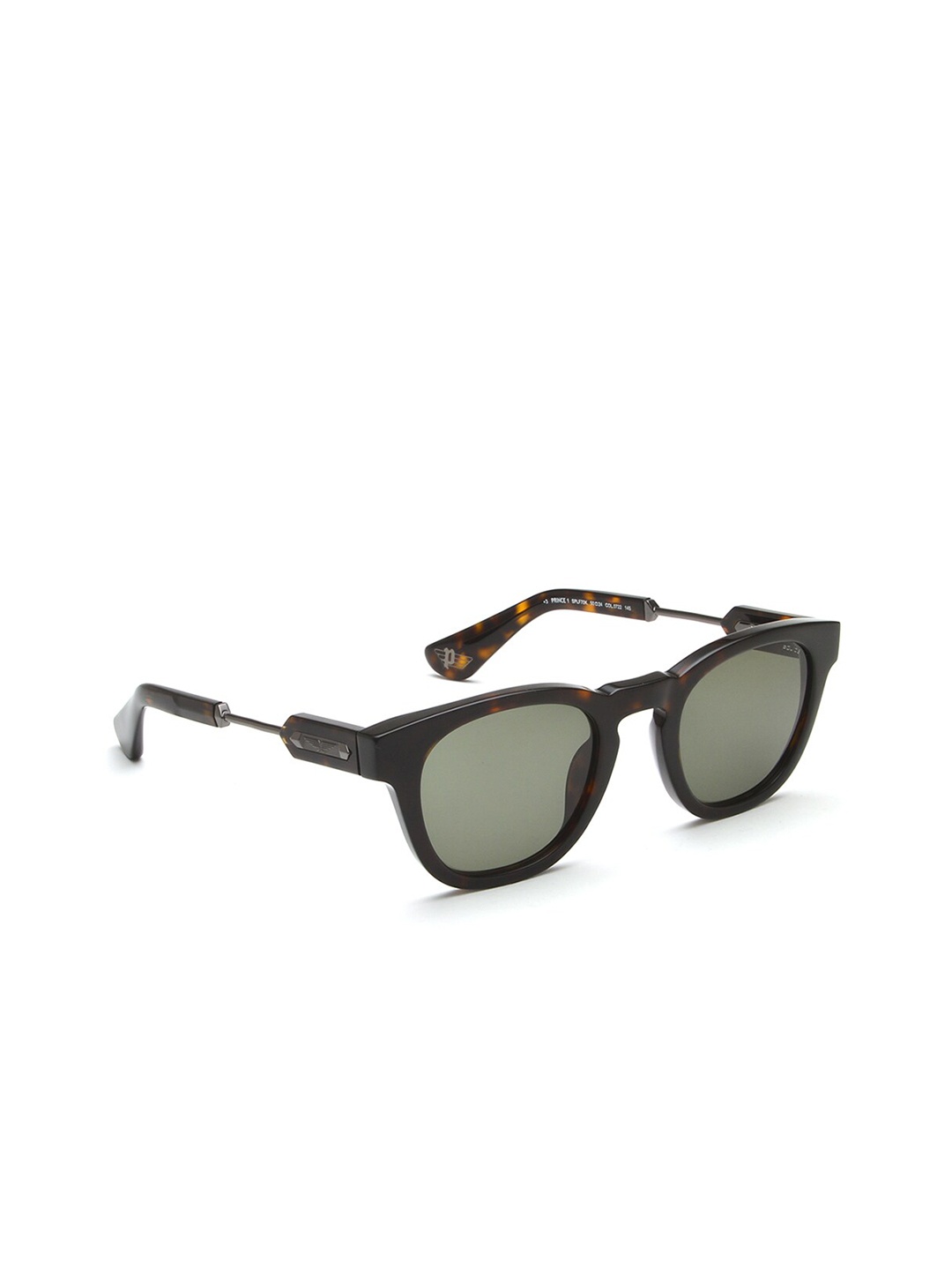 

Police Men Wayfarer Sunglasses with UV Protected Lens, Green