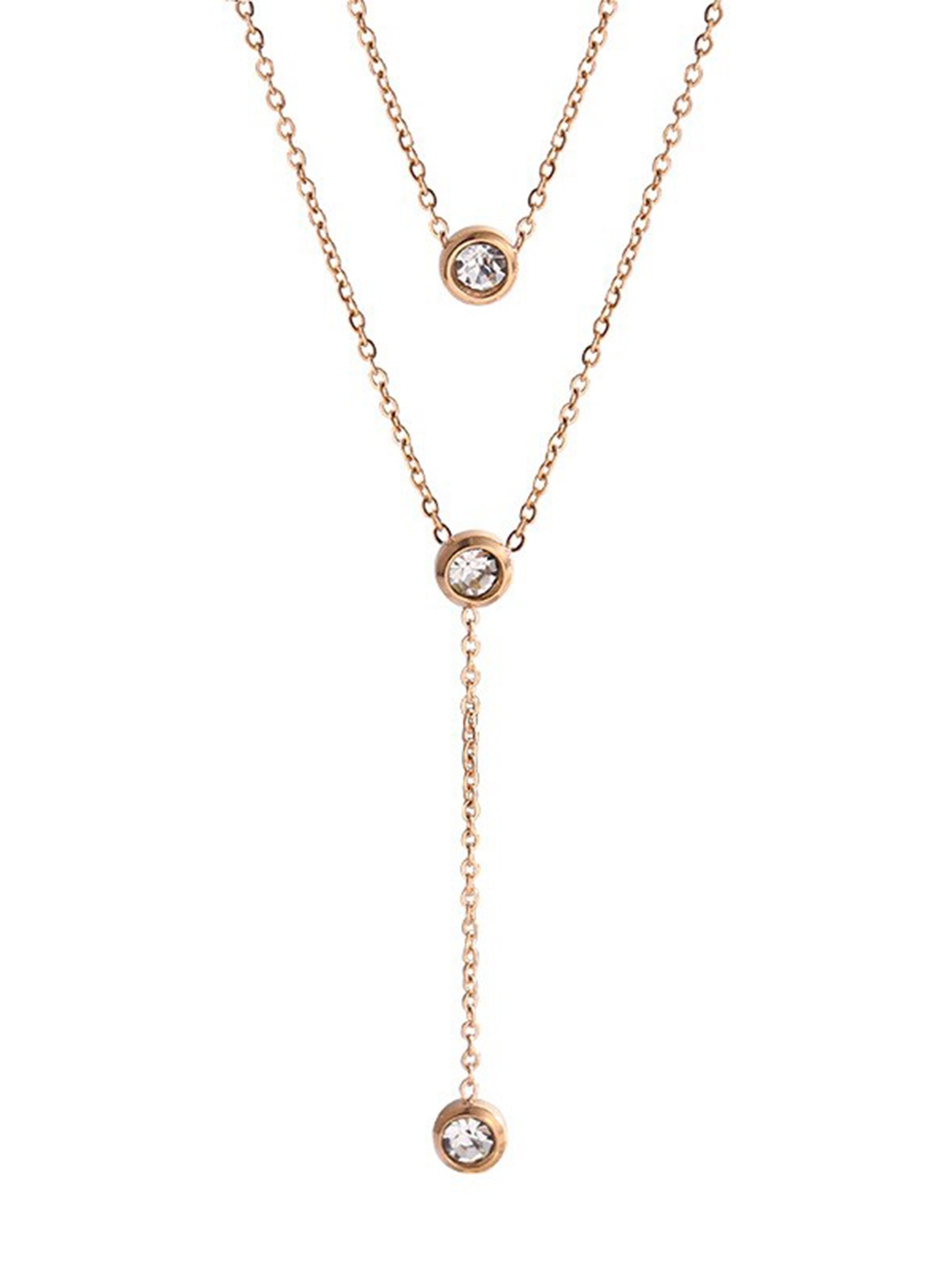 

MYKI Rose Gold Plated Stainless Steel Minimal Chain