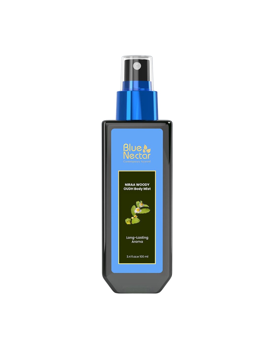 

Blue Nectar Niraa Woody Oudh Long Lasting Body Mist -100 ml