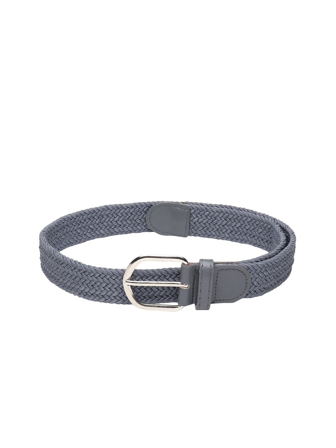 

Roadster Grey Men Braided Belts