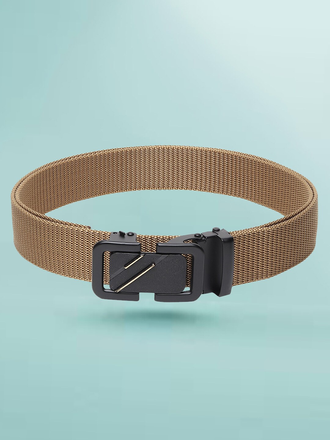 

Roadster Brown Men Woven Design Belts