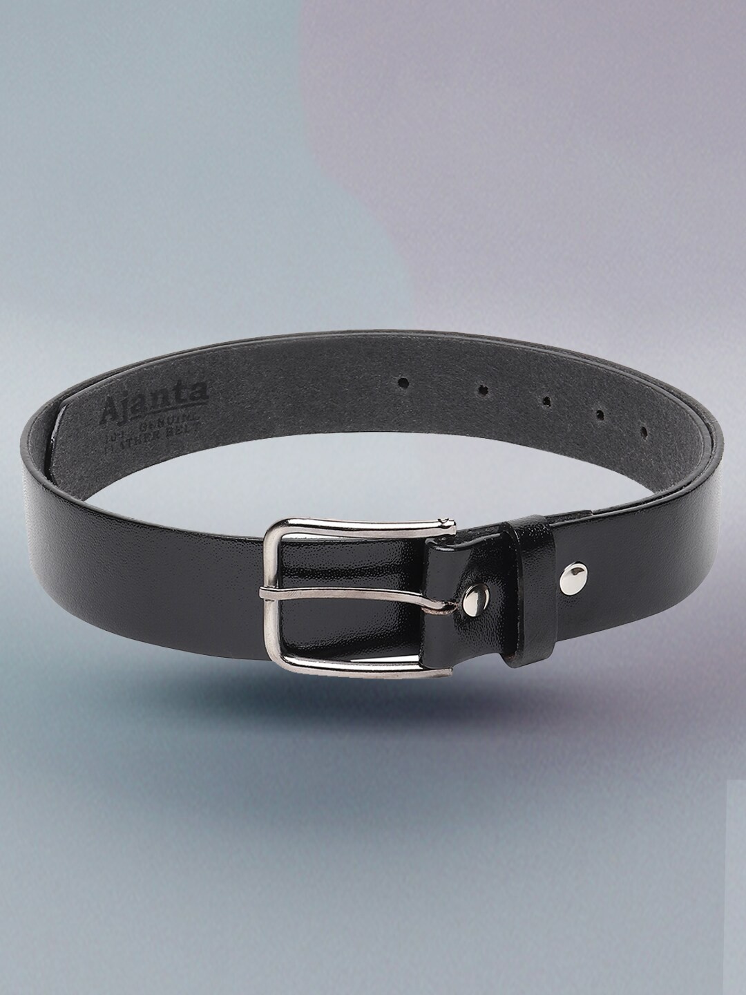 

Roadster Men Black Textured Belt