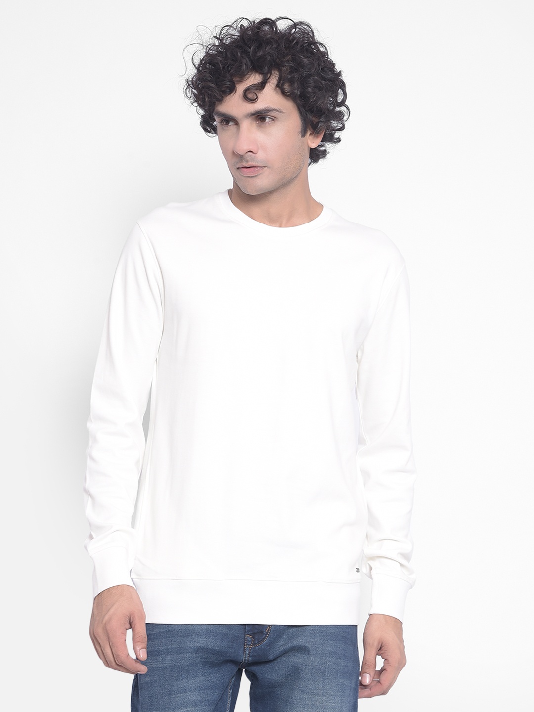 

Crimsoune Club Pure Cotton Slim Fit T-shirt, White