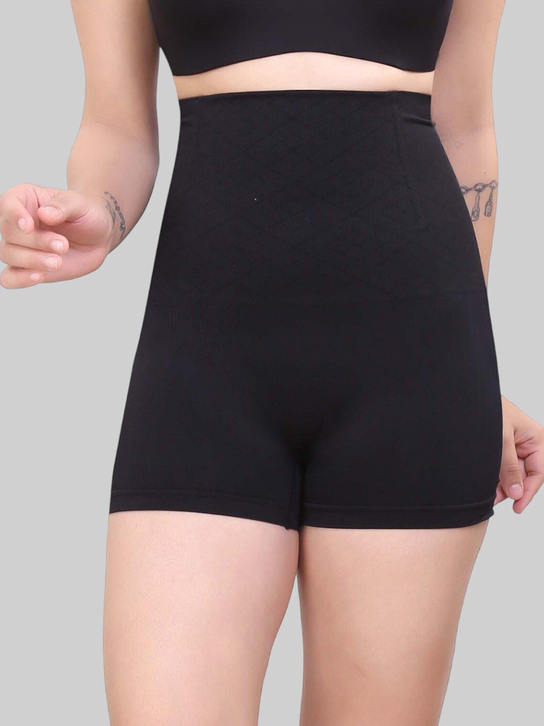 

PLUMBURY Seamless Tummy Shapewear, Black