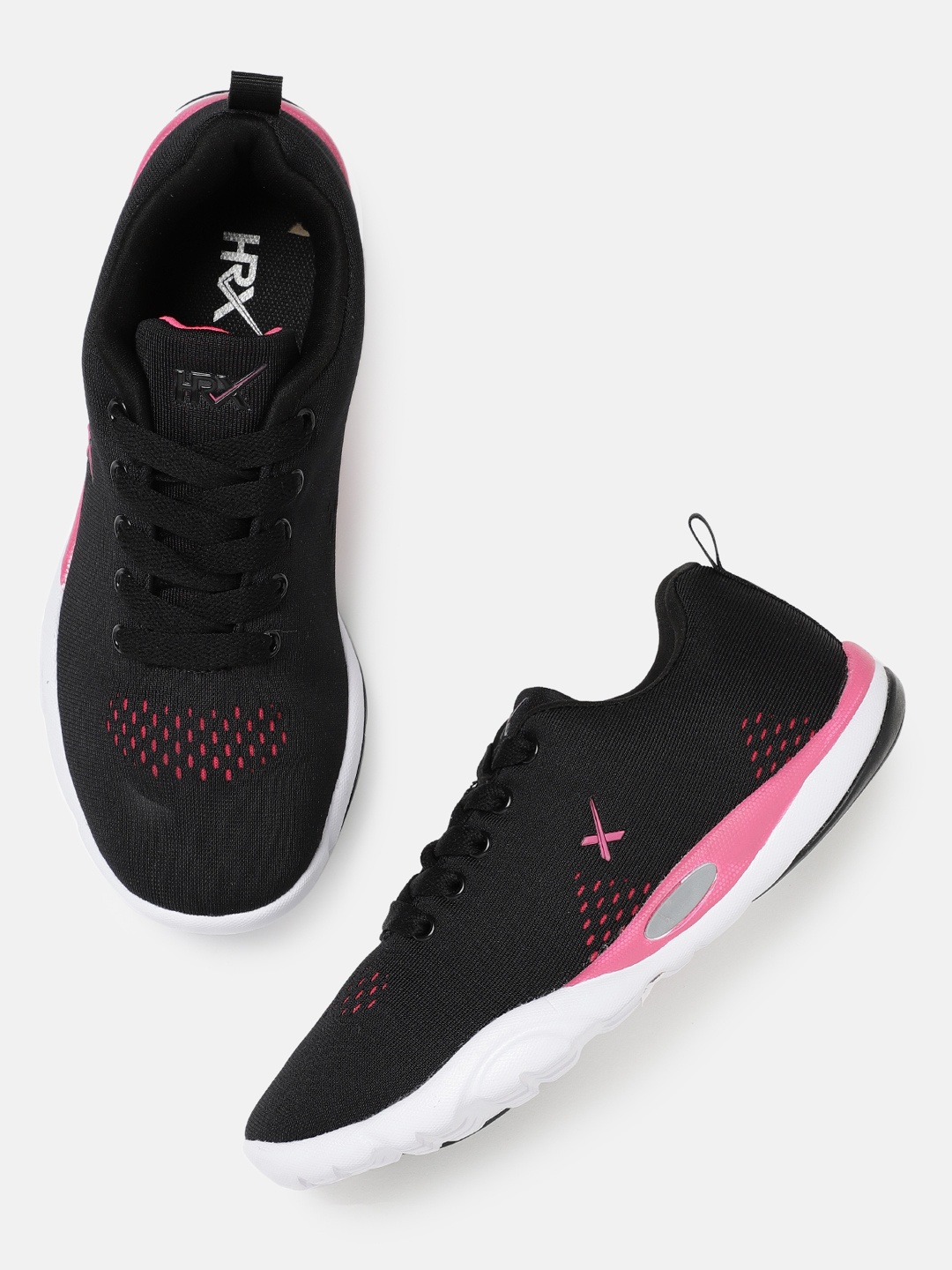 

HRX by Hrithik Roshan Women Street Run Black Running Shoes