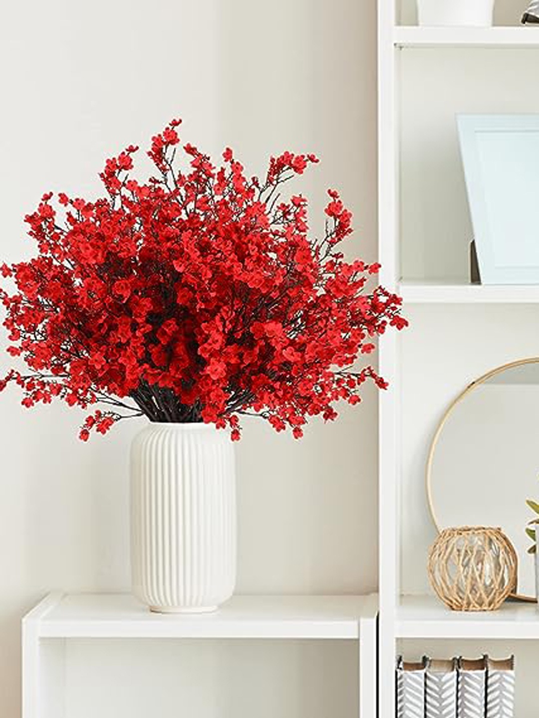 

BS AMOR Red Gypsophila Bouquet Artificial Flower