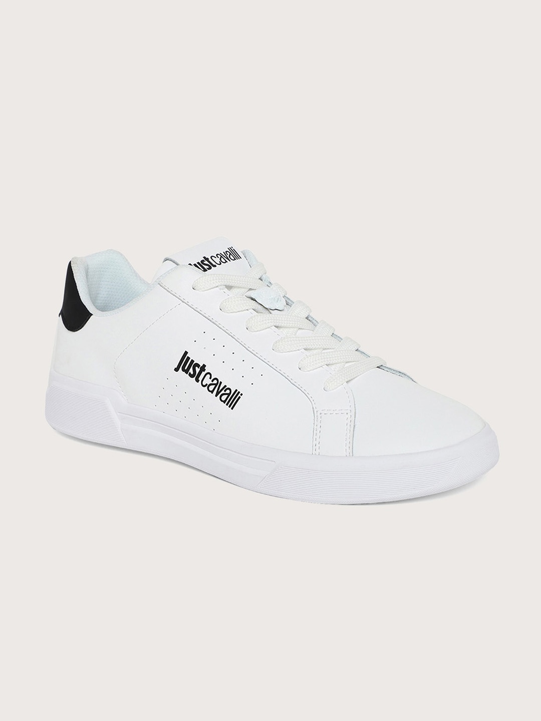 

Just Cavalli Men Lace-Up Sneakers, White