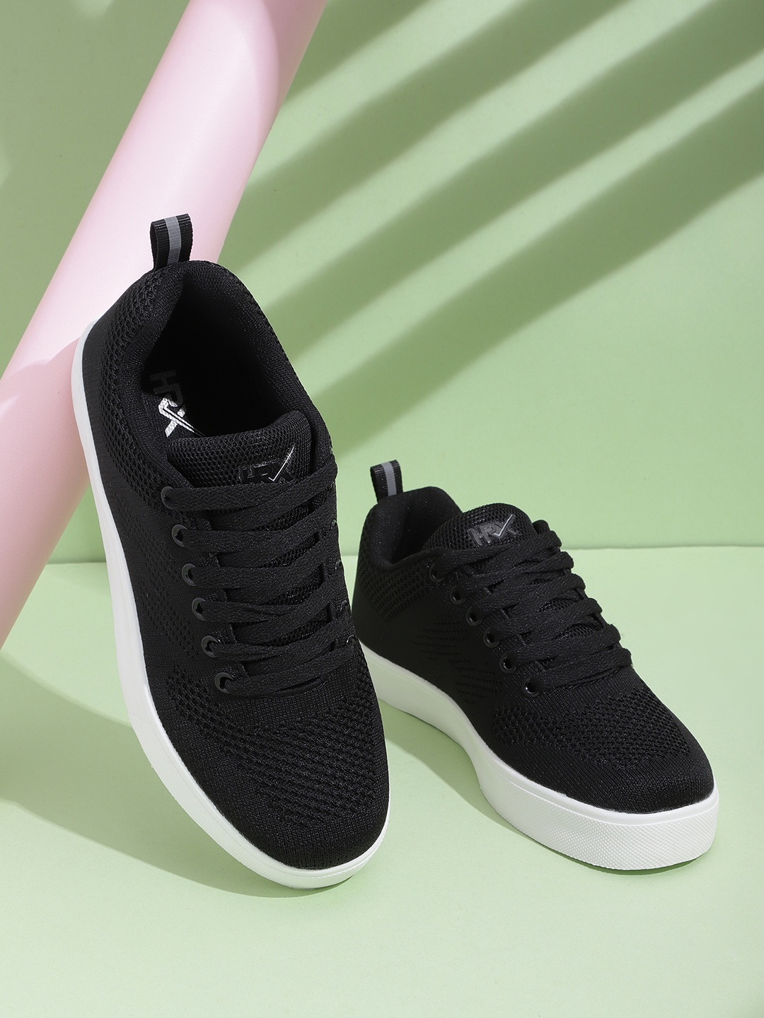 

HRX by Hrithik Roshan Women Fly Black Sneakers