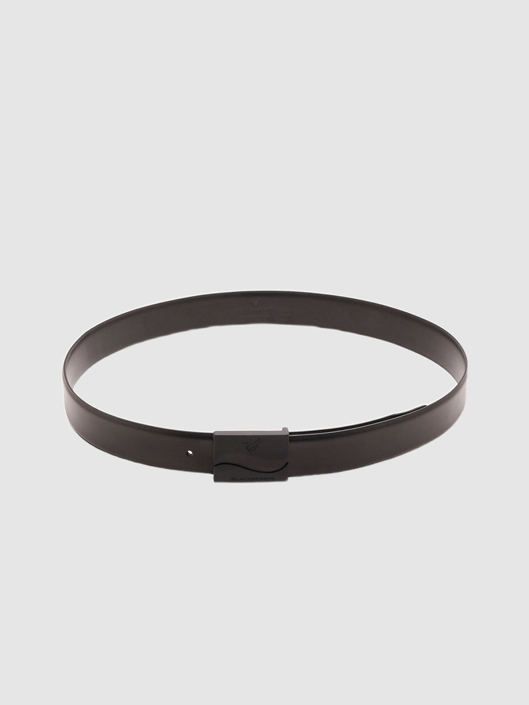 

Blackberrys Men Leather Formal Belt, Black