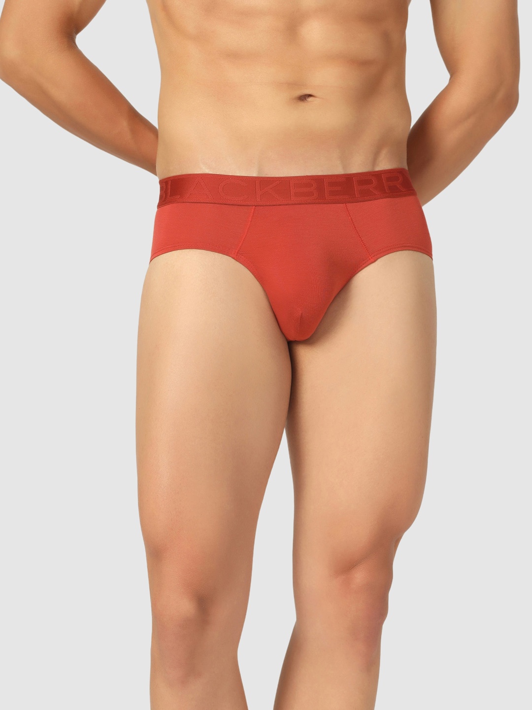 

Blackberrys Moisture Wicking Basic Briefs IBPM0021O2SA22FX, Rust