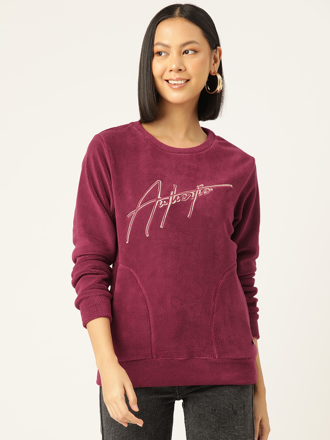 

Monte Carlo Embroidered Sweatshirt, Maroon