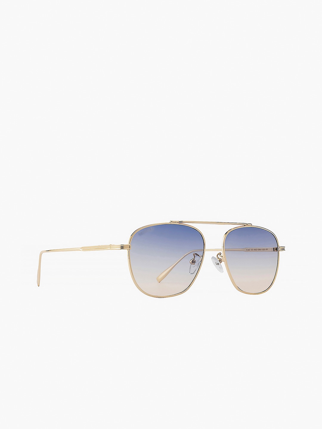 

Forca by Lifestyle Men Aviator Sunglasses with UV Protected Lens, Grey