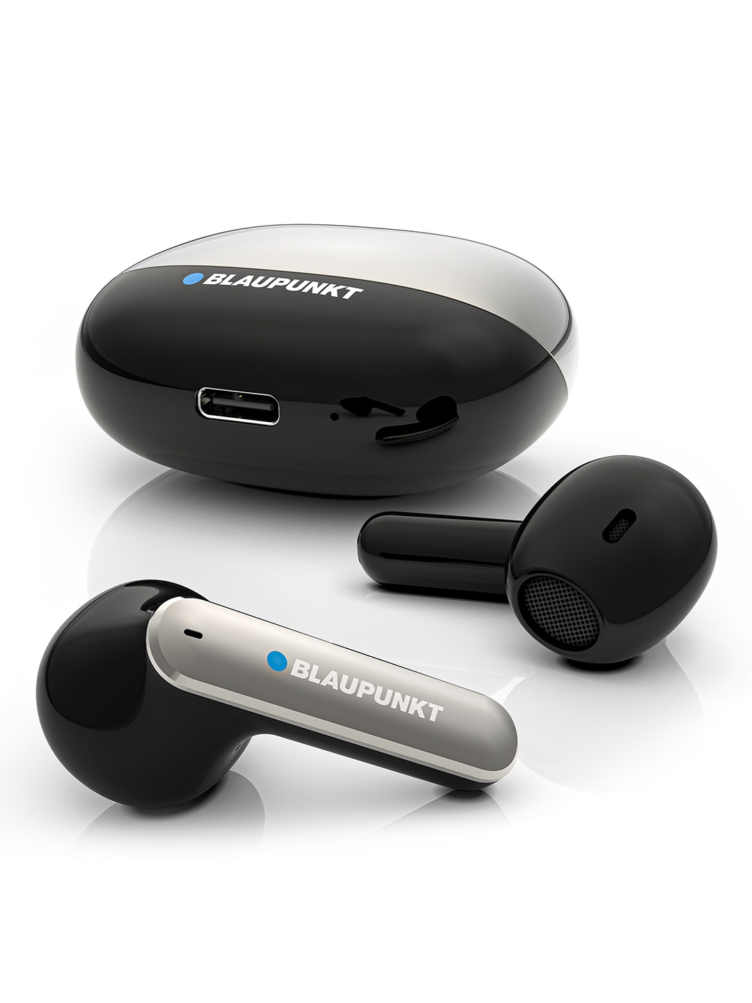 

BLAUPUNKT True Wireless BTW12 Khrome Earbuds, Black