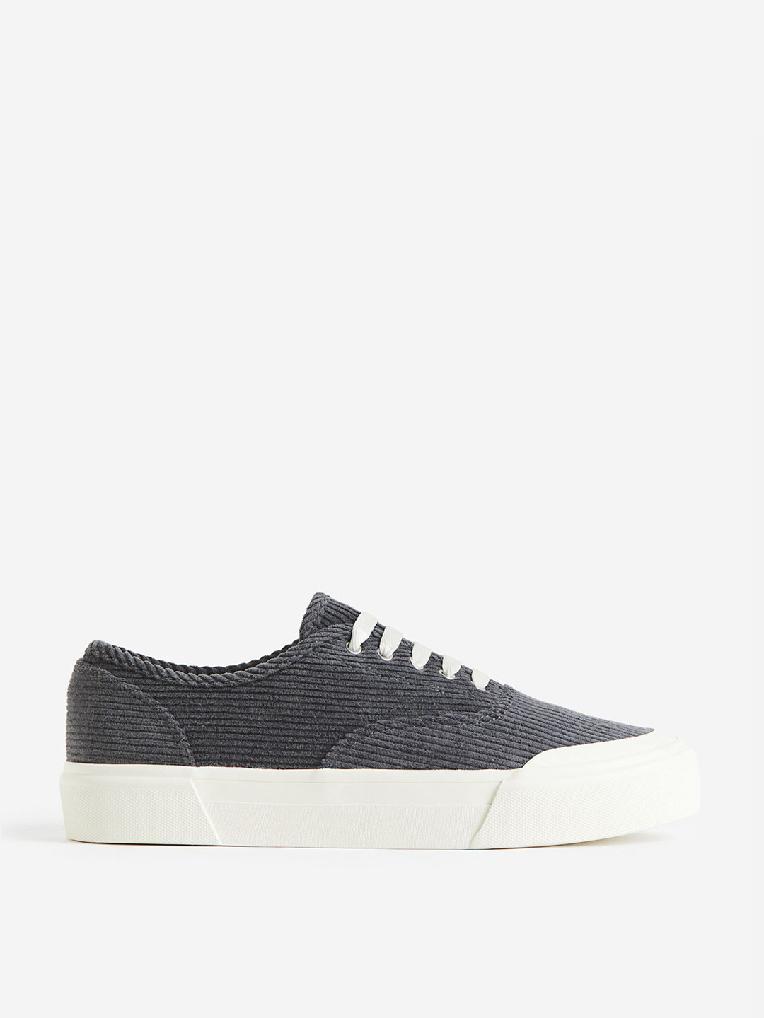 

H&M Men Corduroy Trainers, Grey
