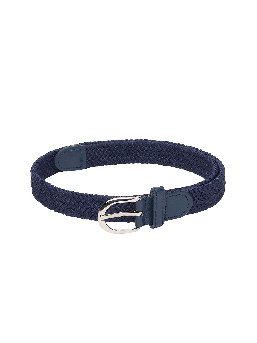 

Mast & Harbour Women Blue Braided Belt